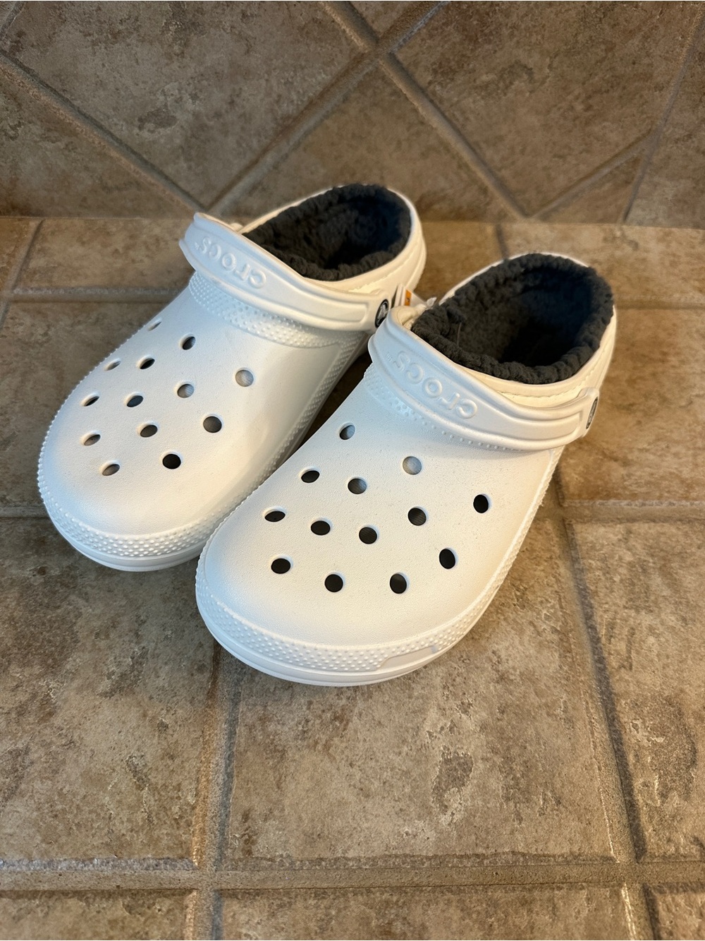 Crocs Adult Classic Lined Clog - White